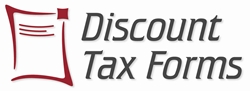 Discount Tax Forms Logo on Tax Form Gals
