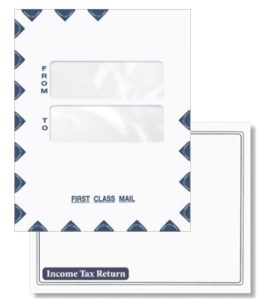 Tax Envelopes and Large Envelopes for First Class Mail at Discounted Prices from The Tax Form Gals