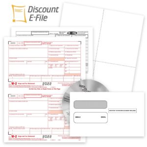 W2 Filing - Forms, Envelopes, Software and Online E-File - TaxFormGals.com